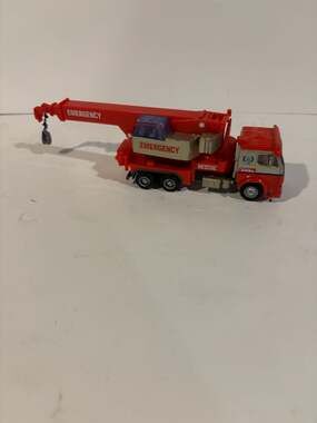 Vintage Tonka Emergency Rescue Crane Truck Toy